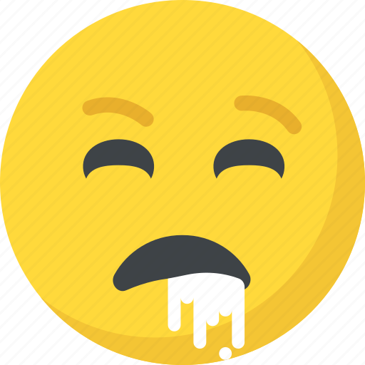Emoticon, nauseated, puke, throw up, vomiting face icon - Download on Iconfinder