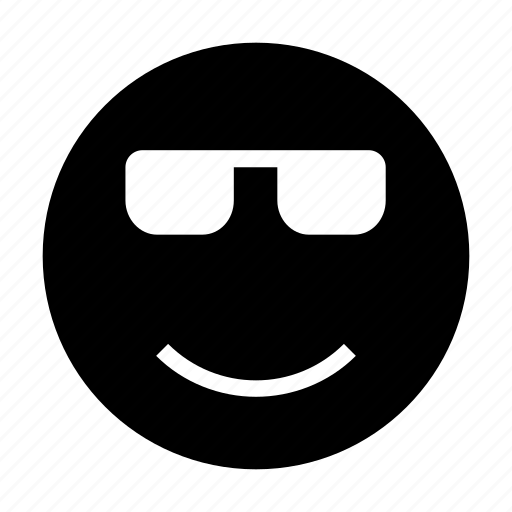 Emoji, emoticon, face, smiley, sunglasses icon - Download on Iconfinder