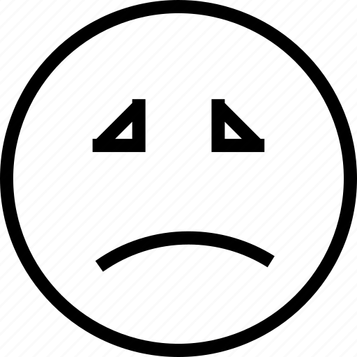 Avatar, face, sad, smiley, worry icon - Download on Iconfinder