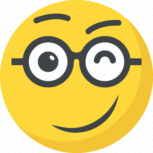 Emoji, happiness, smiley, smirking, winking face icon - Download on Iconfinder