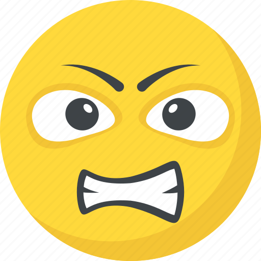 Emoji, emoticon, grimacing face, irritated, open mouth icon - Download on Iconfinder