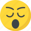 bored, emoji, sleepy face, tired, yawn face 