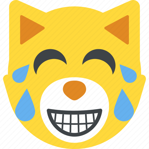 Bear emoji, bear face, emoticon, laughing icon - Download on Iconfinder