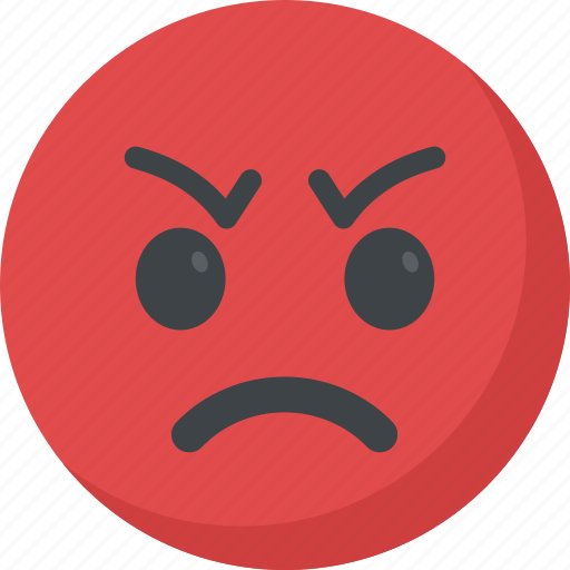 Angry, annoyed, emoji, pouting face, smiley icon - Download on Iconfinder