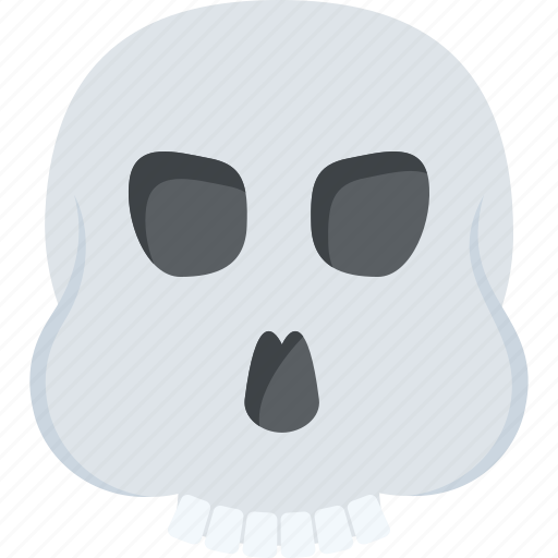 Emoji, emoticon, ghost emoji, ghoul, scary icon - Download on Iconfinder
