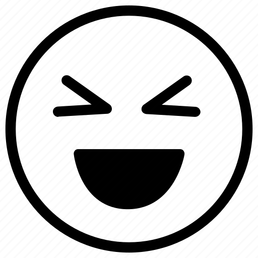 Emoji, emotion, face, laugh, laughing icon - Download on Iconfinder