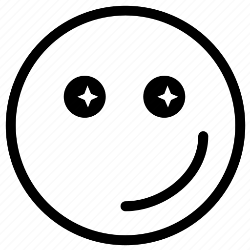 Cool, emoji, shine, shining, smile, star, smiley icon - Download on Iconfinder