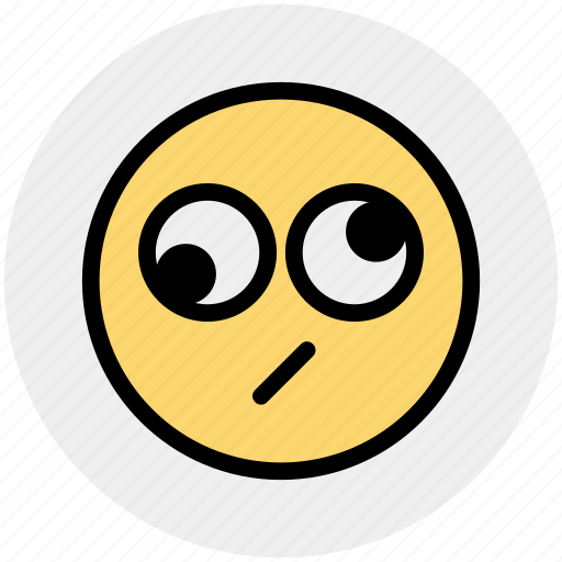 Bored, emoji, expression, face, funny, rolling eyes, smiley icon - Download on Iconfinder