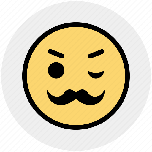 Emoji, emoticons, face, man, old, smiley icon - Download on Iconfinder