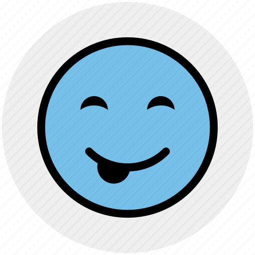 Cheeky, emoticons, emotion, expression, smiley, twinkle, wink icon - Download on Iconfinder