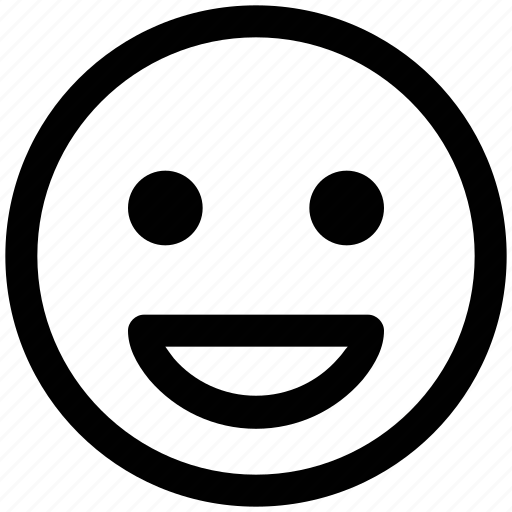 .svg, emoticon, emotion, expression, face, happy, laugh icon - Download on Iconfinder
