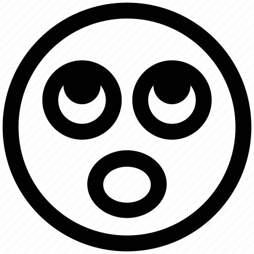 .svg, board eyes, emoji, expression, face, shocked, smiley icon - Download on Iconfinder
