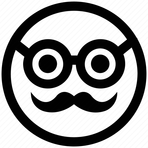 .svg, emoji, face, glasses, man, old, smiley icon - Download on Iconfinder