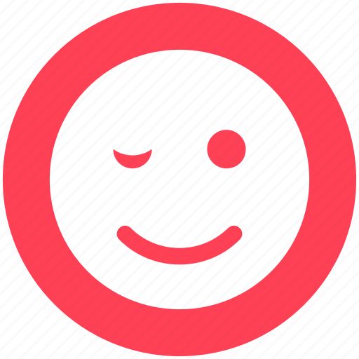 Avatar, blink, emoji, emoticon, face, smiley, wink icon - Download on Iconfinder