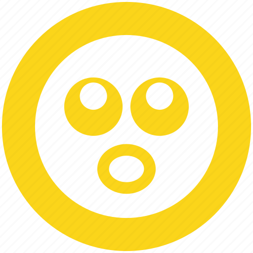 Board eyes, emoji, emoticons, expression, face, shocked, smiley icon - Download on Iconfinder