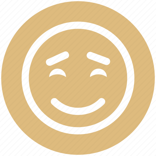 Emoticon, face, happy, loved, sadness, smile, smiley icon - Download on Iconfinder