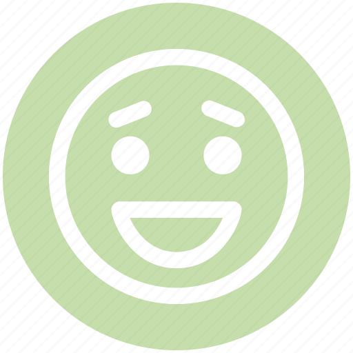 Adoring, emoticons, emotion, expression, face smiley, happy, laughing icon - Download on Iconfinder