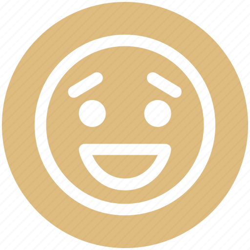 Adoring, emoticons, emotion, face smiley, happy, laughing, smiley icon - Download on Iconfinder