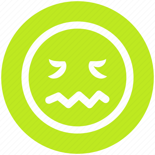 Emoticons, emotion, face smiley, lip seal, lour, rage, sad icon - Download on Iconfinder