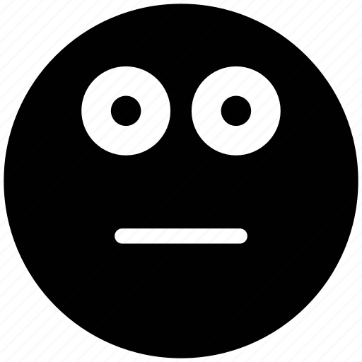Boring, dull, emoticons, emotion, expression, face smiley, smiley icon - Download on Iconfinder