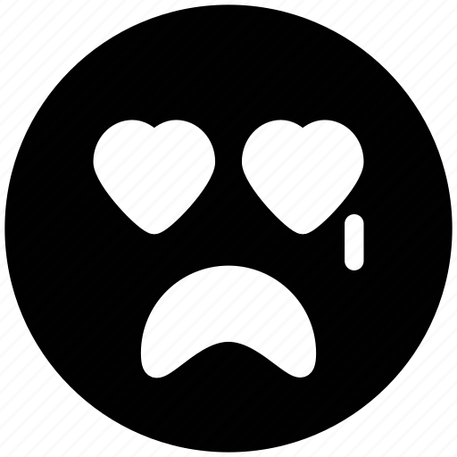 Adoring, crying, emoticons, emotion, expression, face smiley, smiley icon - Download on Iconfinder