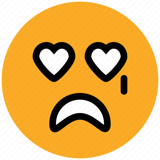 Adoring, crying, emoticons, emotion, expression, face smiley, smiley icon - Download on Iconfinder