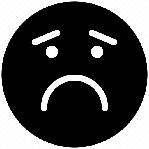Bemused face, crying, emoticons, emotion, expression, face smiley, sad icon - Download on Iconfinder