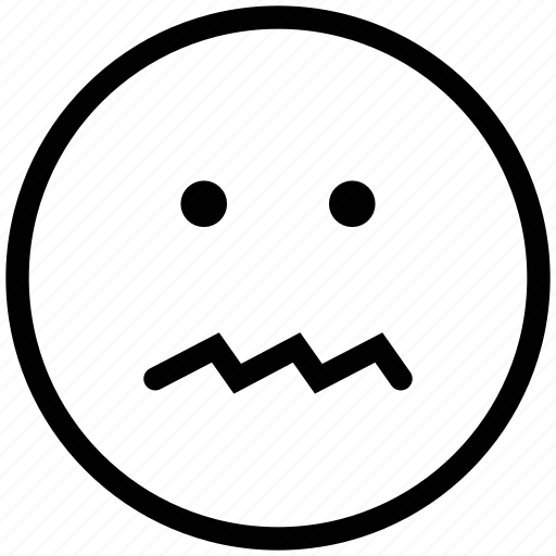 Bad, bored, emoticon, emoticons, emotion, expression, face icon - Download on Iconfinder