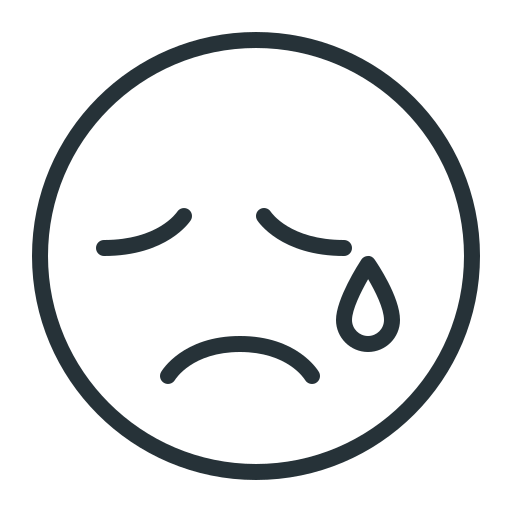 Cry, emoji, face, sad, sadness icon - Free download