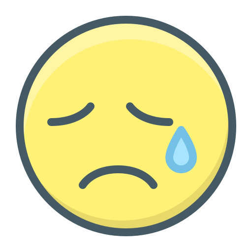 Cry, emoji, face, sad, sadness icon - Free download