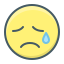 cry, emoji, face, sad, sadness 