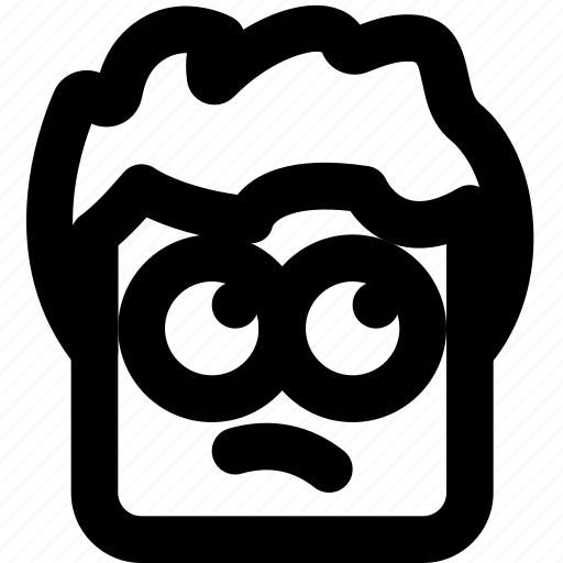 Emoji, emoticon, face, grubby icon - Download on Iconfinder