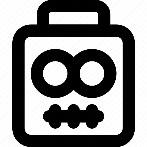 Emoji, emoticon, face, skeleton icon - Download on Iconfinder