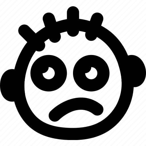 Dissapointed, emoji, emoticon, face icon - Download on Iconfinder
