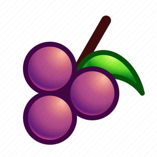 Food, fruit, grape icon - Download on Iconfinder