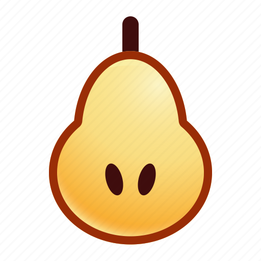 Food, fruit, pear, slice icon - Download on Iconfinder
