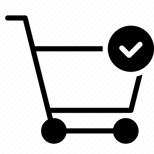 Buy, cart, checkmark, done, shopping, trolley icon - Download on Iconfinder