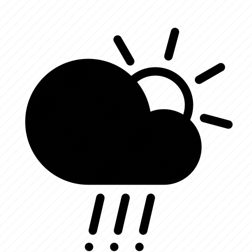 Cloud, day, forecast, hail, rain, sun, weather icon - Download on Iconfinder