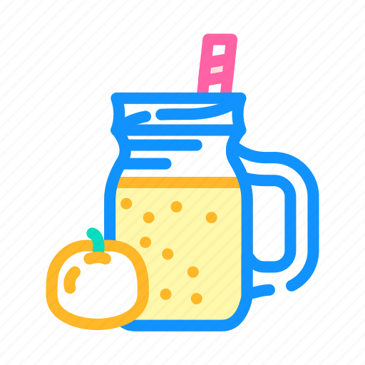 Orange, juice, smoothie, drink, fruit, beverage icon - Download on Iconfinder
