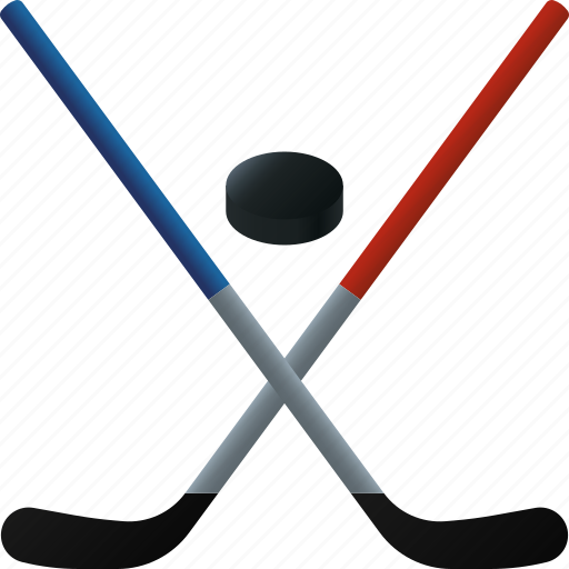 Equipment, ice hockey, puck, sports, sticks, winter sports icon - Download on Iconfinder