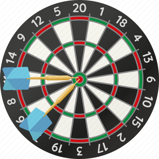 Arrows, dartboard, darts, equipment, sports, target icon - Download on Iconfinder