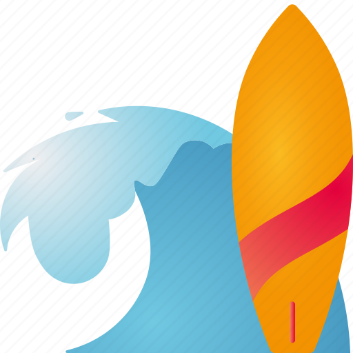 Equipment, sports, surfboard, surfing, wave, water sports icon - Download on Iconfinder