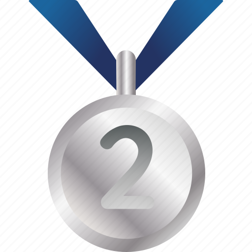 Award, equipment, medal, prize, silver, sports icon - Download on Iconfinder