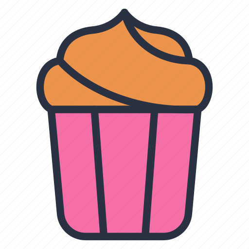Snack, cake, cup, dessert, muffin, sweet icon - Download on Iconfinder