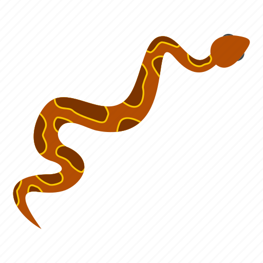 Animal, brown, danger, nature, serpent, snake, spot icon - Download on Iconfinder