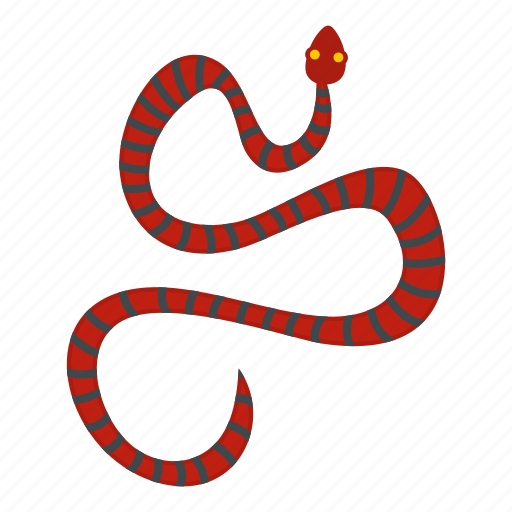 Animal, danger, nature, serpent, snake, stripe, wildlife icon - Download on Iconfinder