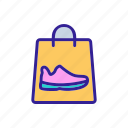 bag, box, footwear, paper, purchase, shoe, sneakerhead