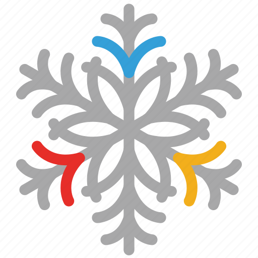 Snowflake, snow, textured, textured snowflakes icon - Download on Iconfinder