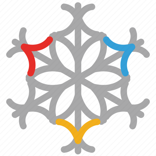 Decoration, decorative, winter snowflakes, snow icon - Download on Iconfinder