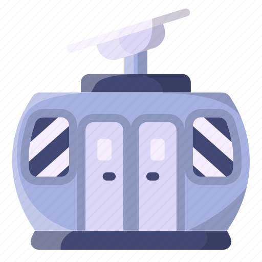 Cable car, winter, holiday, snowboarding icon - Download on Iconfinder
